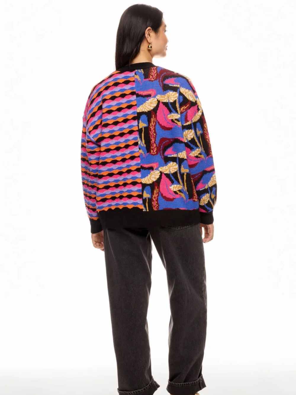 FARM Rio Mixed Mushrooms Funky Knit Cardigan - Picture 6 of 12